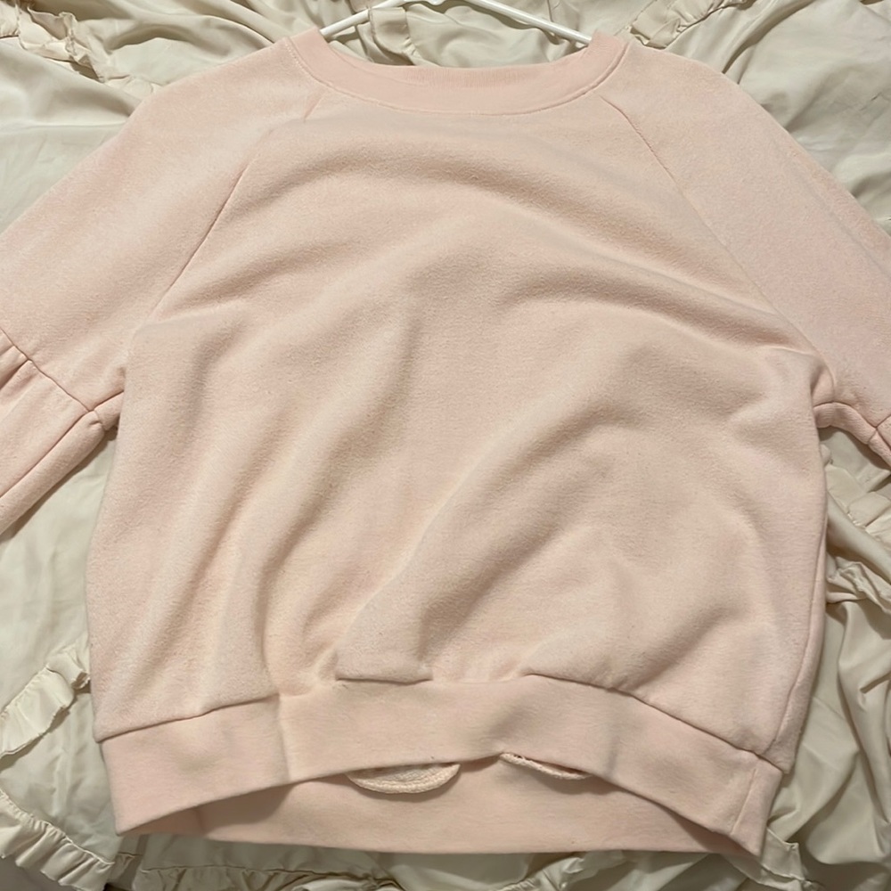 aerie pink sweatshirt
